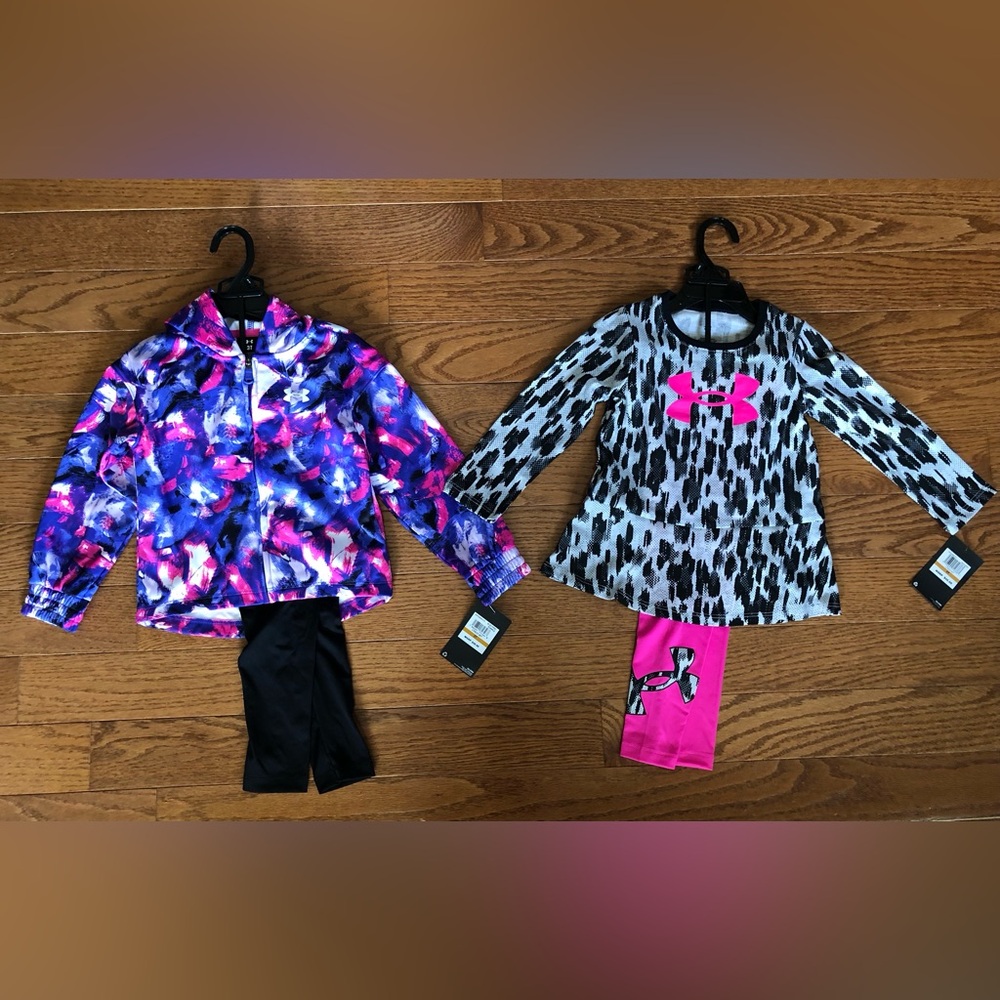 Toddler Girls Under Armour Lot- size 3T